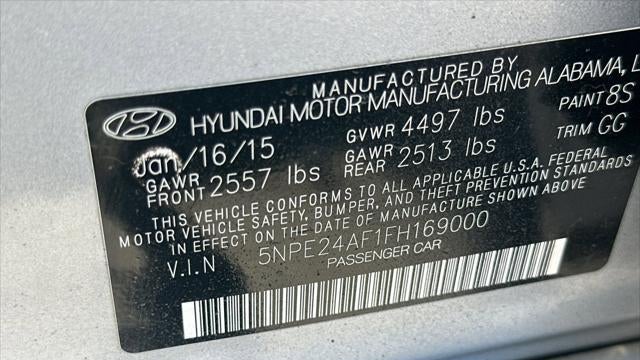 2015 Hyundai SONATA SE