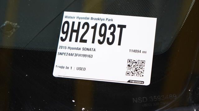 2015 Hyundai SONATA SE