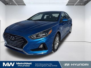 2018 Hyundai SONATA with Electric Blue Exterior