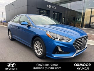 2019 Hyundai SONATA with Electric Blue Exterior