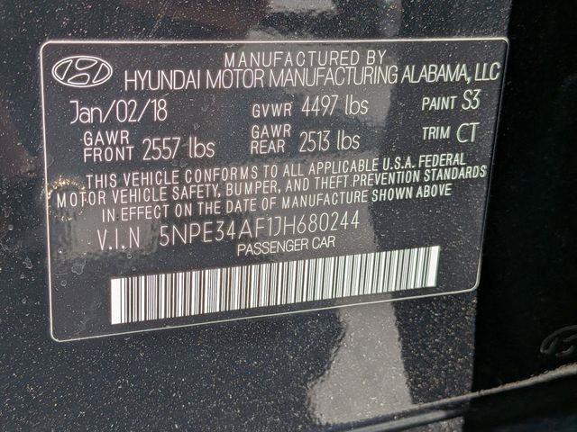 2018 Hyundai Sonata - $16,995