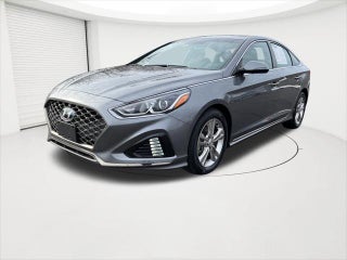 2018 Hyundai SONATA with Machine Gray Exterior