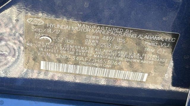 2018 Hyundai SONATA SEL+
