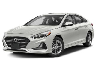 2019 Hyundai SONATA with Quartz White Pearl Exterior