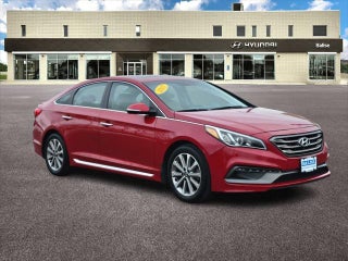 2017 Hyundai SONATA with Scarlet Red Exterior
