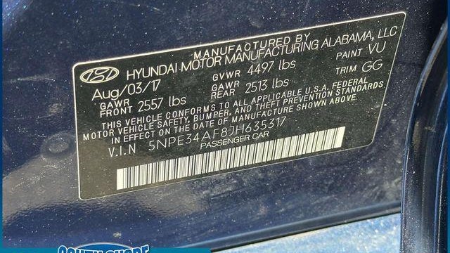 2018 Hyundai SONATA Limited