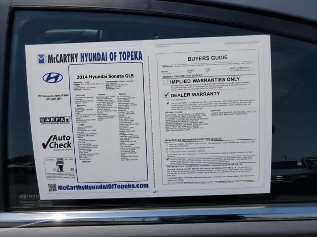 2014 Hyundai Sonata - $7,499