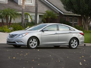 2011 Hyundai SONATA with Pacific Blue Pearl Exterior