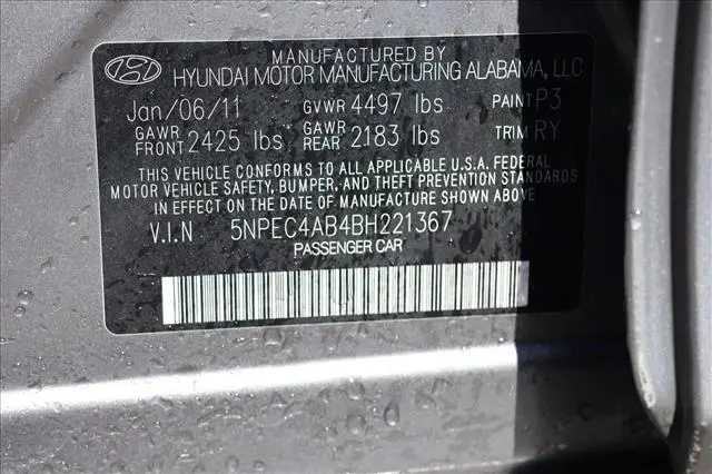 2011 Hyundai Sonata - $8,417