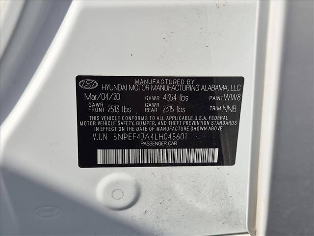 2020 Hyundai Sonata - $17,495