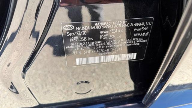 2021 Hyundai SONATA Limited