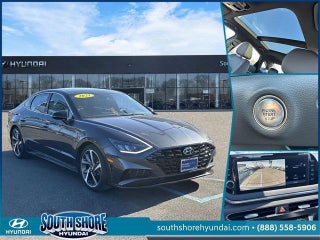 2021 Hyundai SONATA with Portofino Gray Exterior