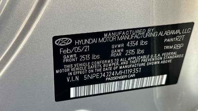 2021 Hyundai SONATA SEL Plus