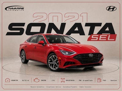 2021 Hyundai Sonata SEL 4DR Sedan