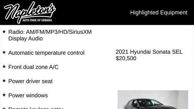 2021 Hyundai SONATA SEL