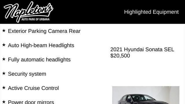 2021 Hyundai SONATA SEL
