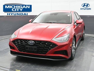2020 Hyundai SONATA with Calypso Red Exterior