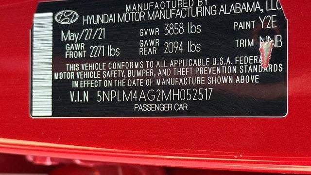 2021 Hyundai ELANTRA SEL