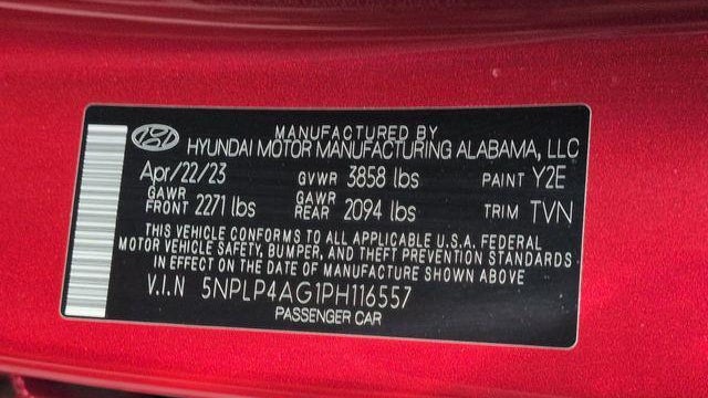 2023 Hyundai ELANTRA Limited