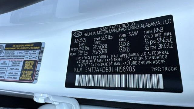 2026 Hyundai SANTA CRUZ SE