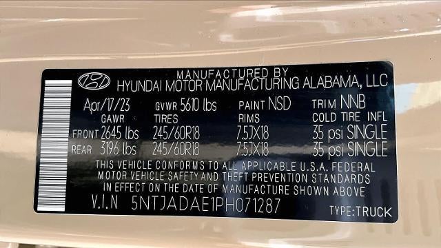 2023 Hyundai SANTA CRUZ SE