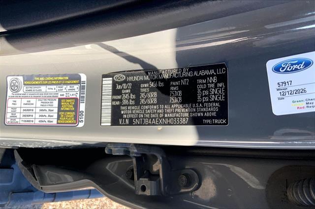 2022 Hyundai Santa Cruz - $21,770