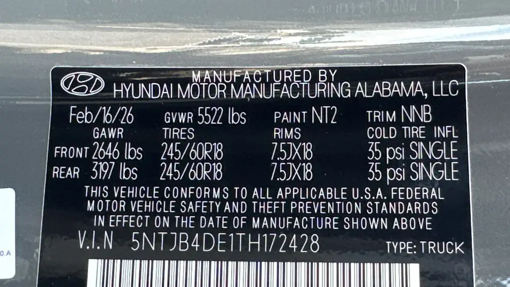 2026 Hyundai SANTA CRUZ SEL