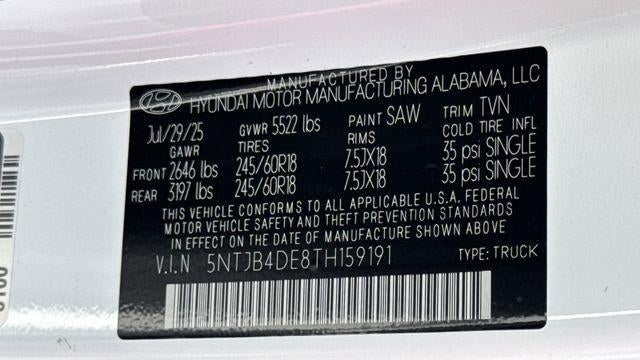 2026 Hyundai SANTA CRUZ SEL