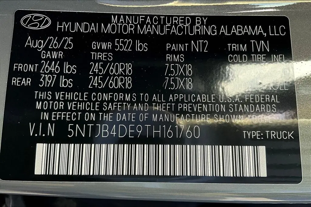 2026 Hyundai Santa Cruz - $31,774