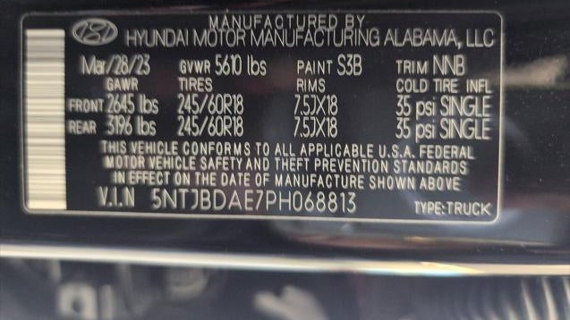 2023 Hyundai SANTA CRUZ SEL