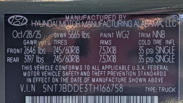 2026 Hyundai SANTA CRUZ SEL