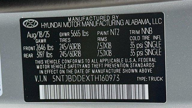 2026 Hyundai SANTA CRUZ SEL
