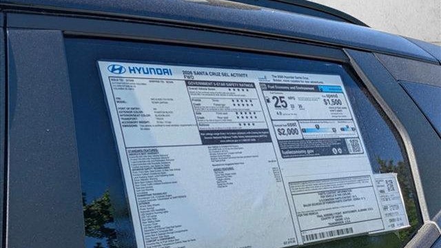 2026 Hyundai SANTA CRUZ SEL Activity