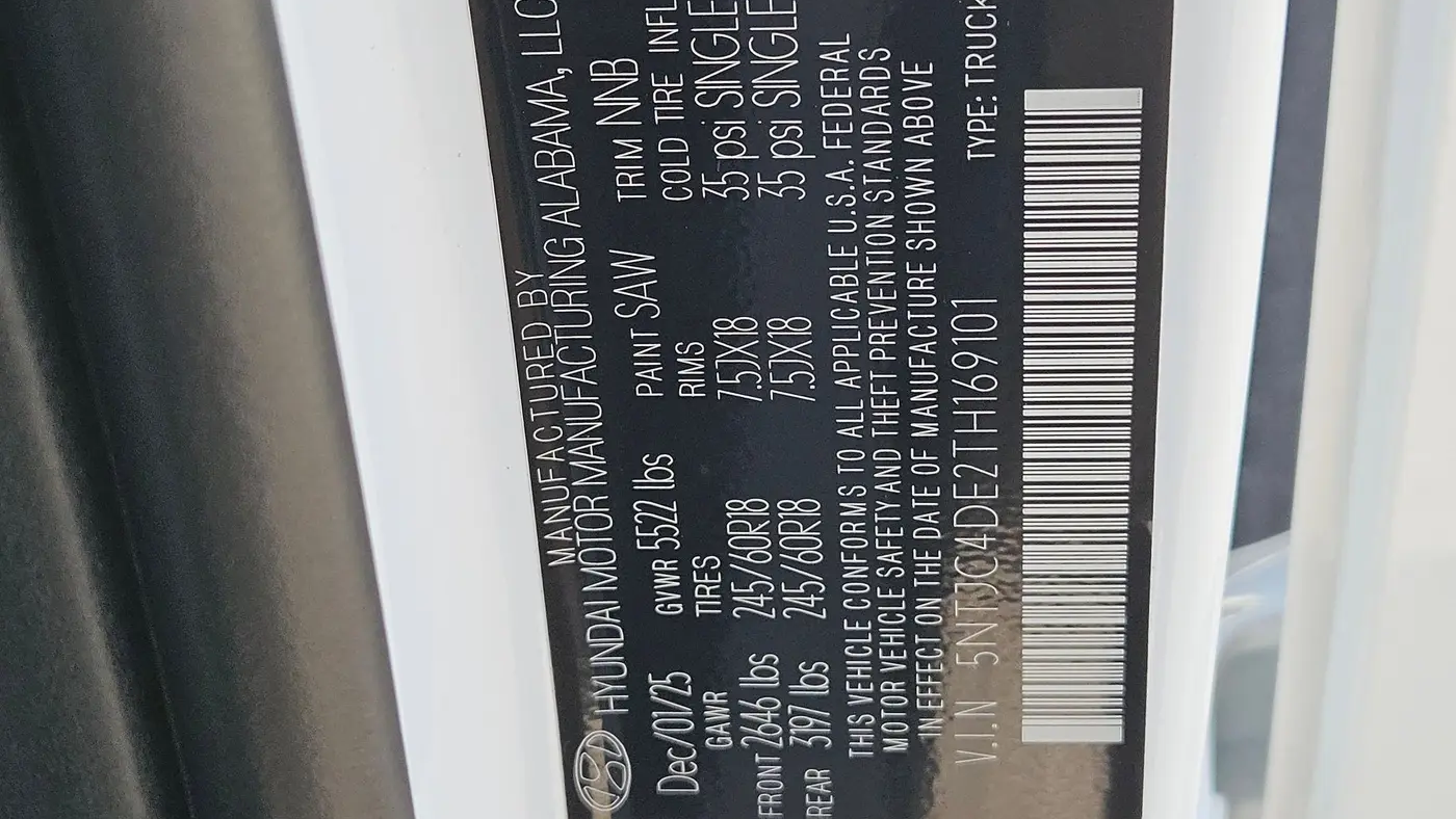 2026 Hyundai SANTA CRUZ SEL Activity
