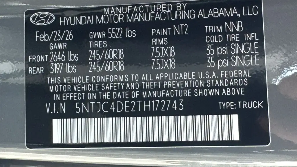 2026 Hyundai SANTA CRUZ SEL Activity