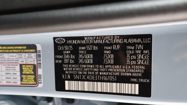 2026 Hyundai SANTA CRUZ SEL Activity