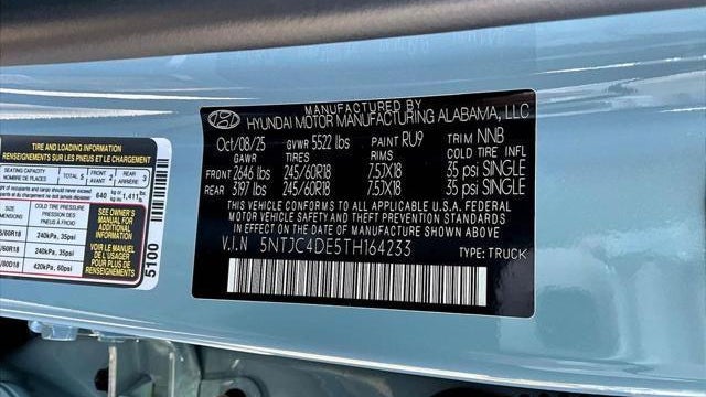 2026 Hyundai SANTA CRUZ SEL Activity
