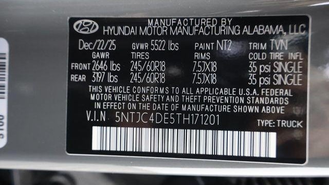 2026 Hyundai SANTA CRUZ SEL Activity