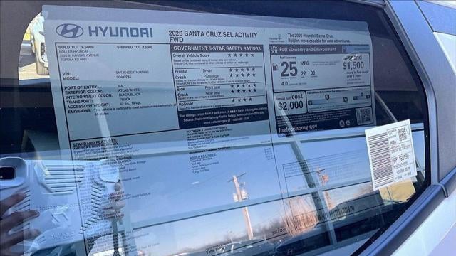 2026 Hyundai SANTA CRUZ SEL Activity