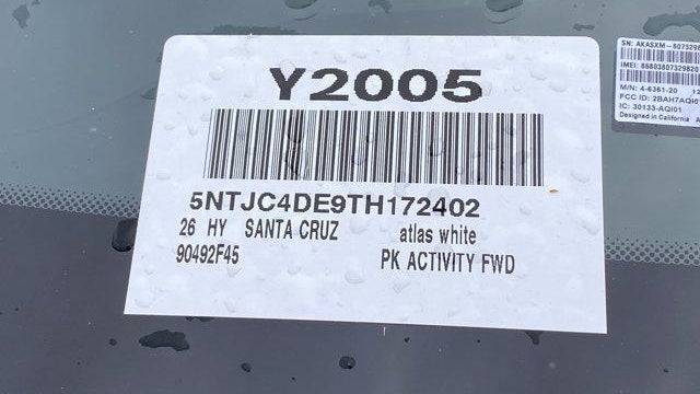 2026 Hyundai SANTA CRUZ SEL Activity