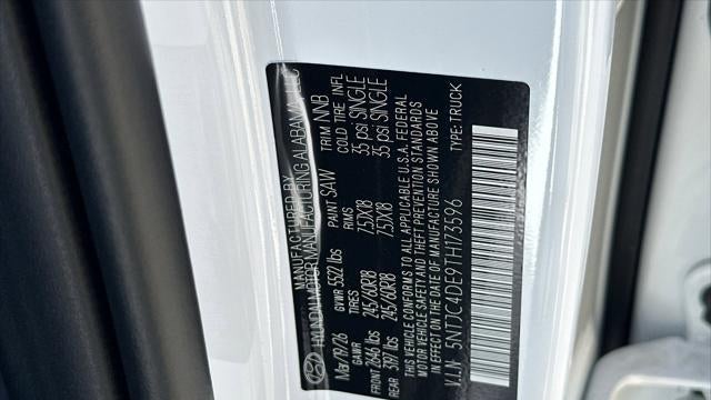 2026 Hyundai SANTA CRUZ SEL Activity