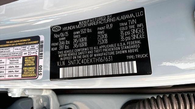 2026 Hyundai SANTA CRUZ SEL Activity