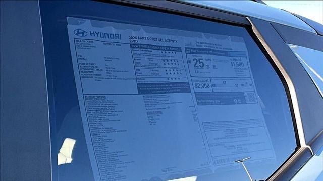 2026 Hyundai SANTA CRUZ SEL Activity