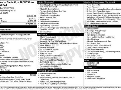 2024 Hyundai Santa Cruz AWD Night 4DR Crew Cab 4.3FT SB