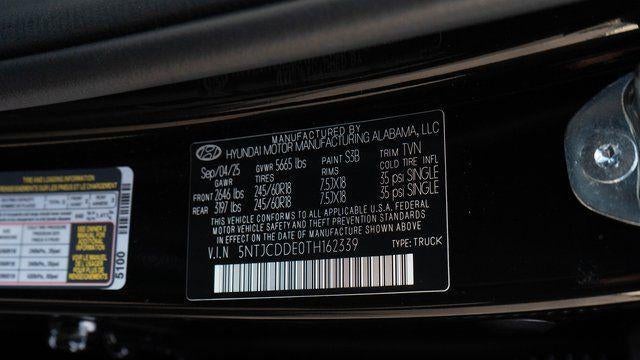 2026 Hyundai SANTA CRUZ SEL Activity