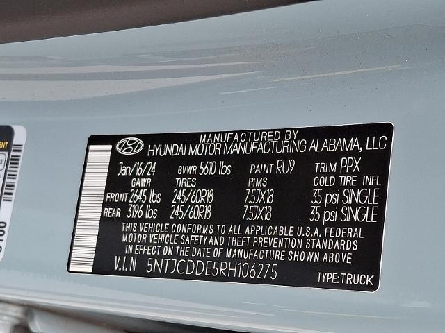 2024 Hyundai Santa Cruz - $20,966
