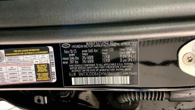 2026 Hyundai SANTA CRUZ SEL Activity