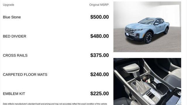 2026 Hyundai SANTA CRUZ SEL Activity