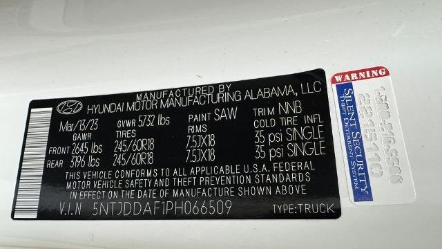 2023 Hyundai SANTA CRUZ SEL Premium