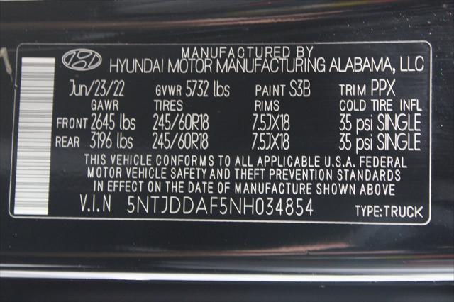 2022 Hyundai Santa Cruz - $28,982